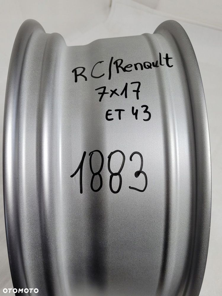 FELGA RENAULT MEGANE TALISMAN KADJAR SCENIC 7X17 17 ET43 5X114,3 NOWA - 16