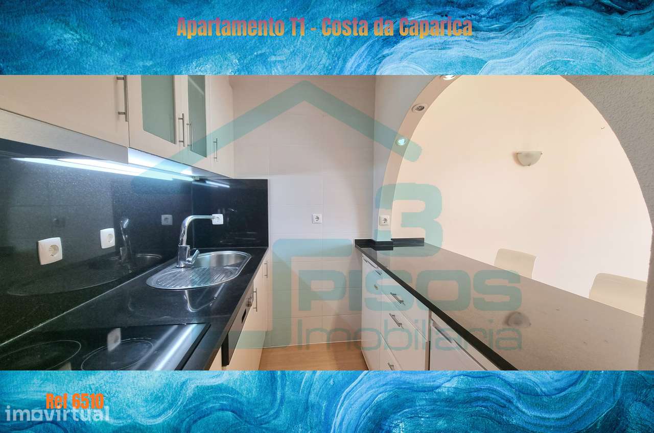 Apartamento T1 - excelente estado - Costa da Caparica, Almada - Grande imagem: 3/17