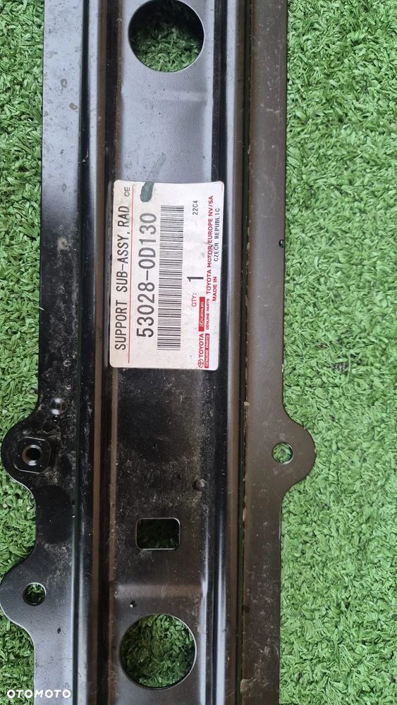 TOYOTA YARIS IV 4 CROSS MAZDA 2 Wzmocnienie belka dolna pod chłodnice między podłużnice 530280D130 - 1