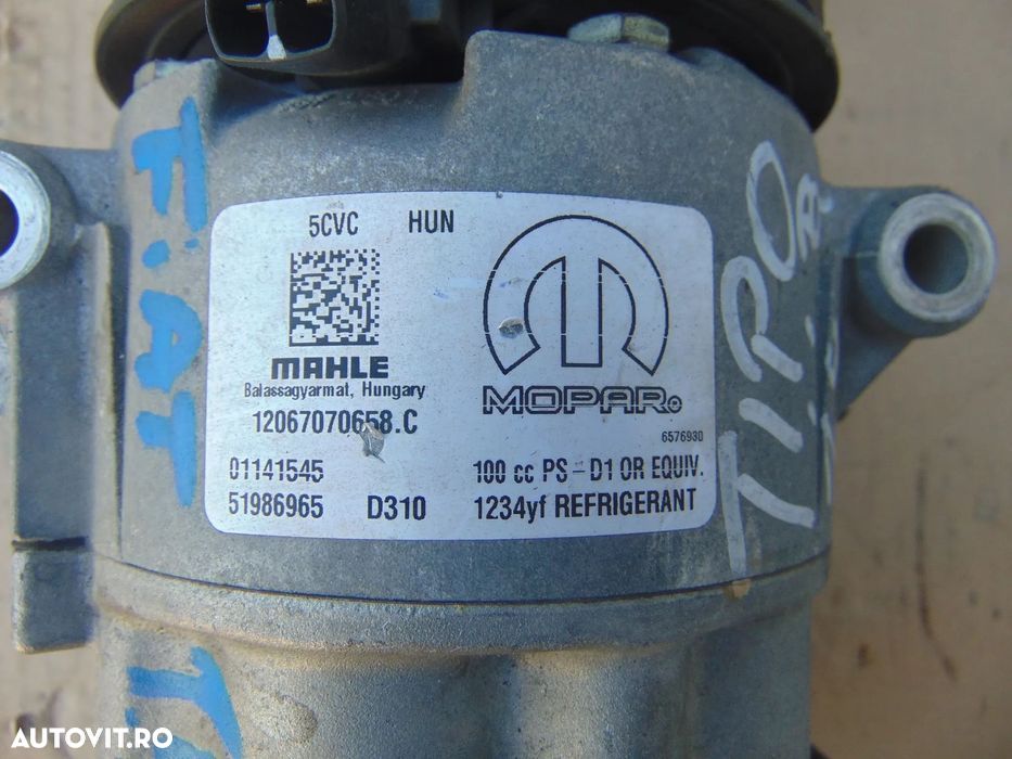 Compresor clima Fiat Tipo 1.4 Fiat 500 Panda lancia 1.4 - 6