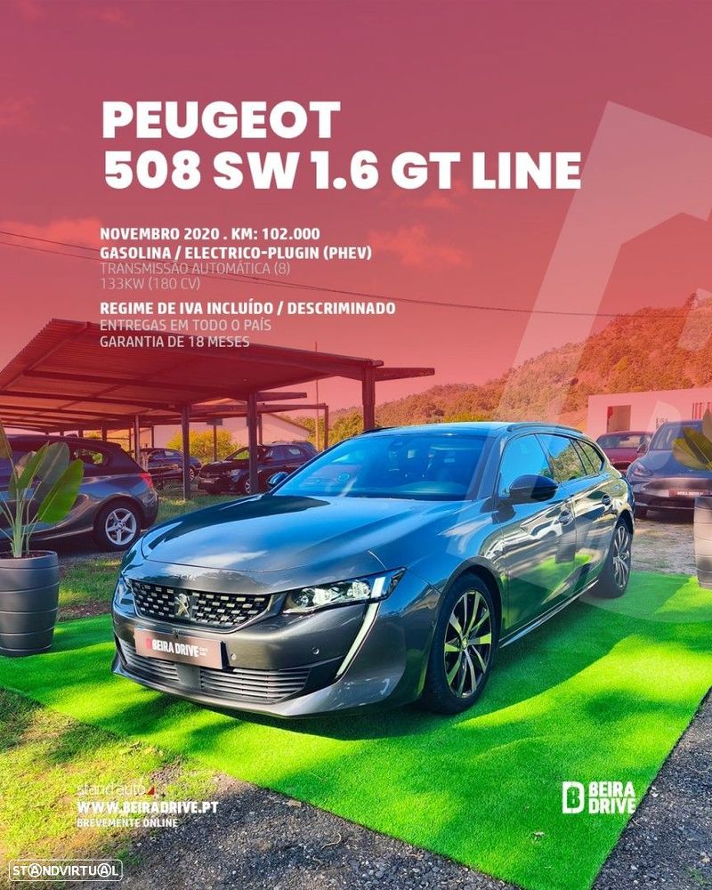 Peugeot 508 SW 1.6 Hybrid GT e-EAT8 - 1
