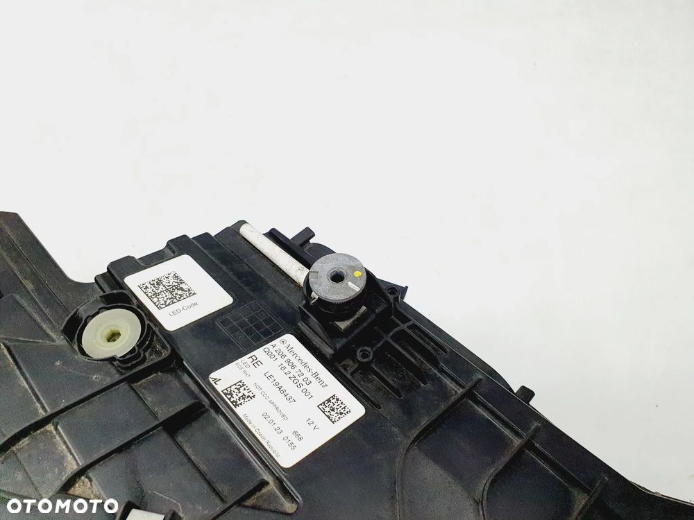 MERCEDES C KLASA W206 LED HIGH PERFORMANCE LAMPA PRAWA PRZÓD A2069067203 - 4