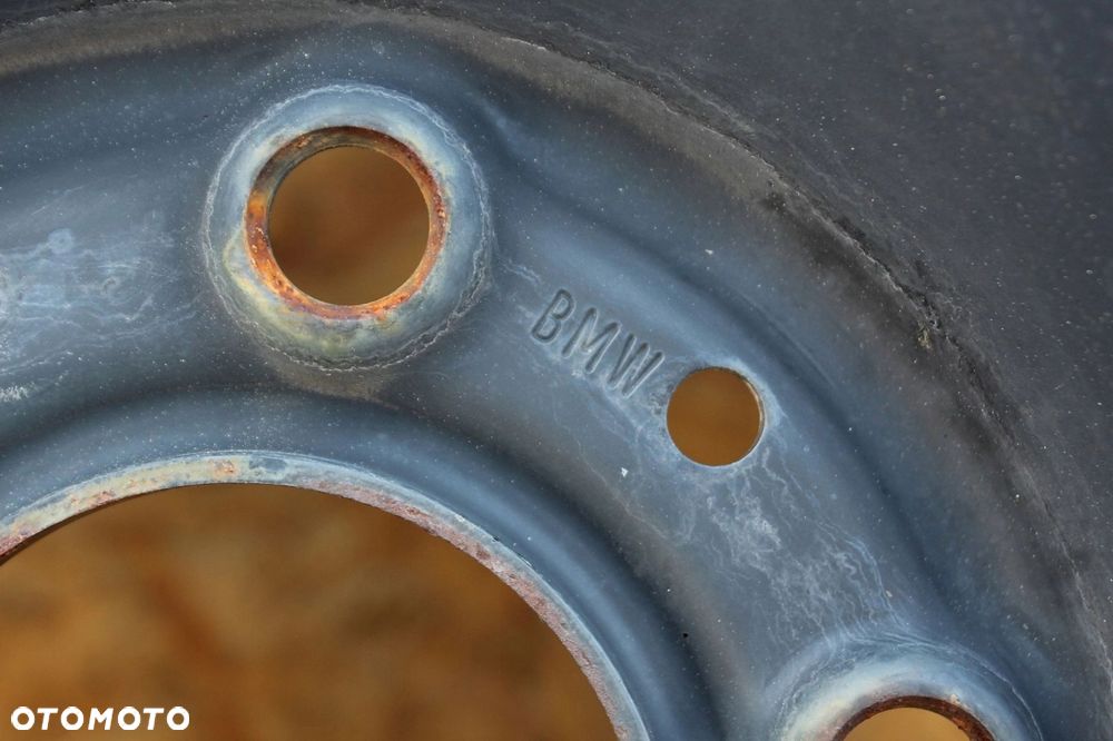 Felga stalowa koło z zapasu BMW 15" 6.5j et47 5x120 1181957 - 5
