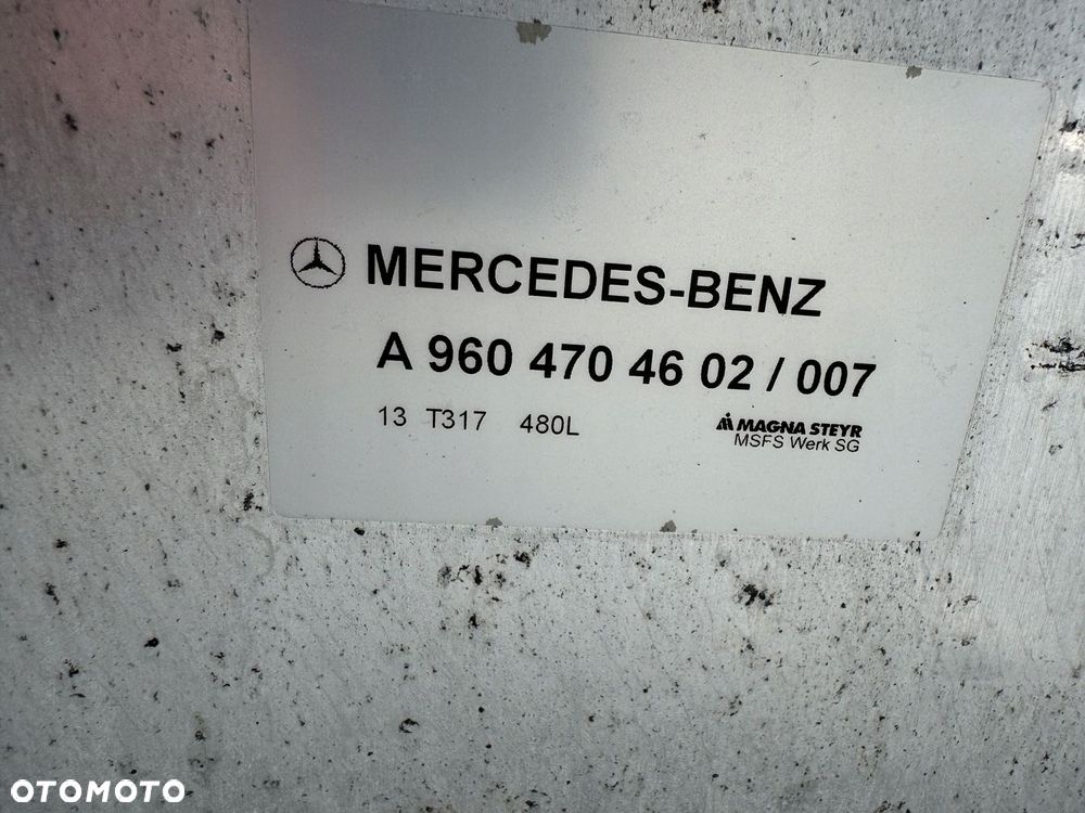 ZBIORNIK PALIWA 480L MERCEDES ACTROS MP 4 - 7