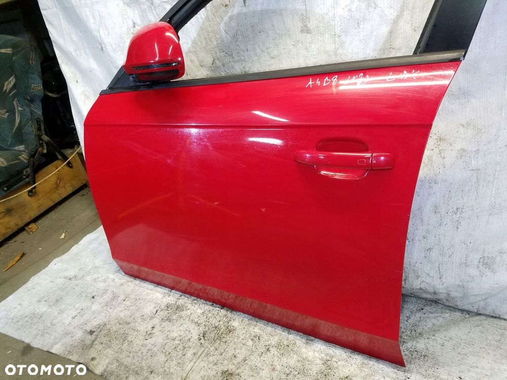 DRZWI PRZÓD LEWE AUDI A4 B8 KOD LY3J - 4