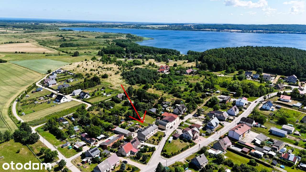 Bezczynszowe mieszkanie 54,60 m² z działką | Brzyno | 900 m od Jeziora