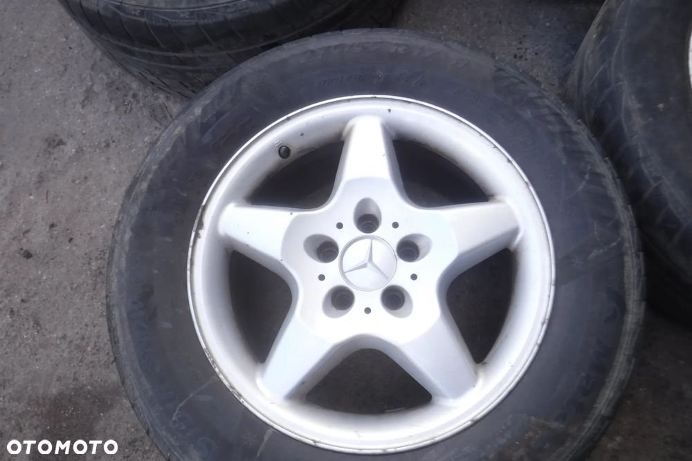 Mercedes ML W163 lift  Alufelgi  opony 17 5X112 felgi ET52 zima zimowe - 3