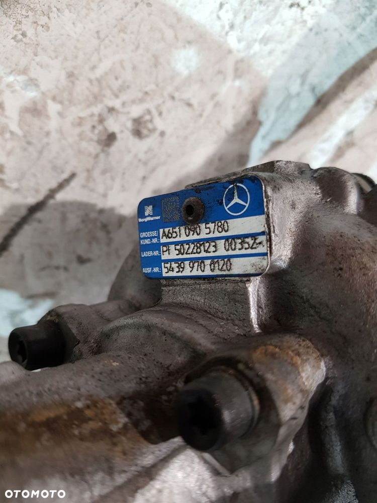 turbosprężarka turbo a6510902880 mercedes w212 lift 2.2 cdi - 9