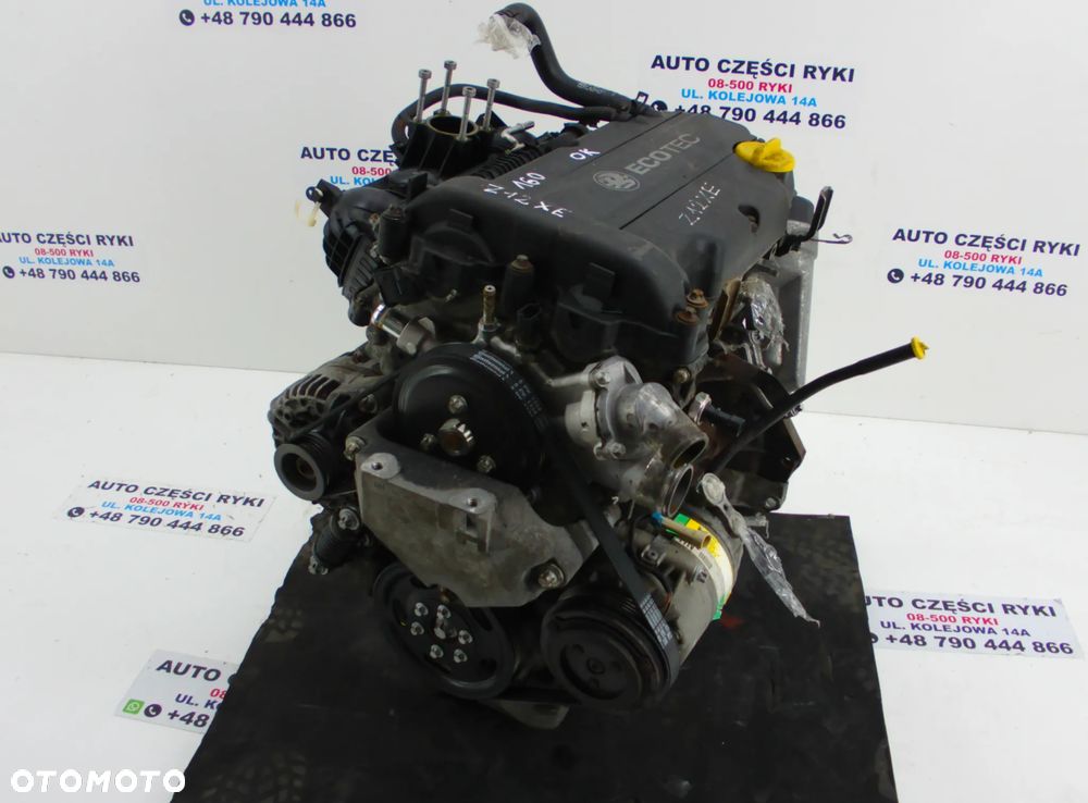 Silnik Opel 1.2 Z12xe części głowica wtryski kolektor - 1