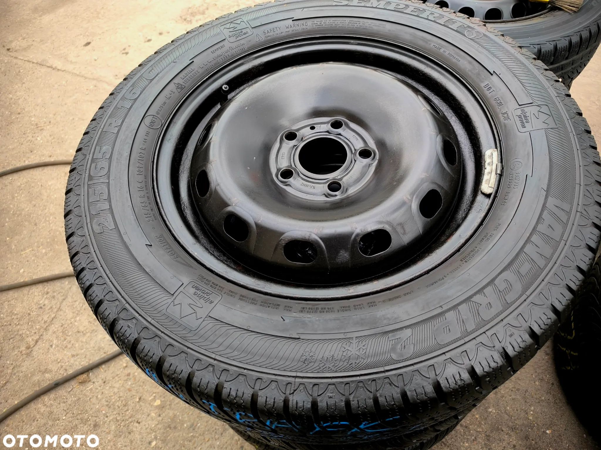5x114,3 5x114 Felgi Stalowe Stal 16C 16 C Koła Zimowe Zima RENAULT TRAFIC III 3 OPEL VIVARO B II 2 FIAT TALENTO NISSAN NV300 PRIMASTAR II 2 8mm Legnica ALU-RAD 215/65 - 1