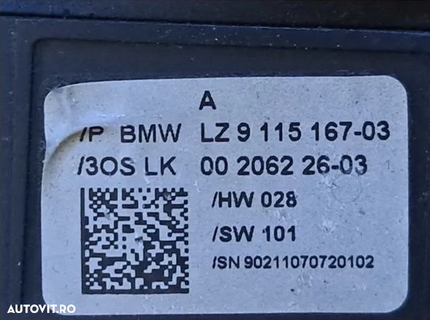 SZL panglica spira volan senzor DSC unghi volan bmw M5 M6 S85 E60 E63 E64 - 4