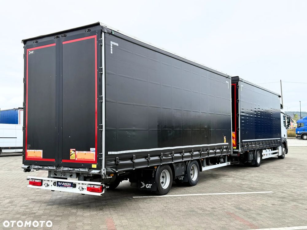 Mercedes-Benz ACTROS F 1840 / ZESTAW TANDEM 120 M3 / PRZEJAZDOWY /  7,75 M + 7,75 M / SALON PL - 4