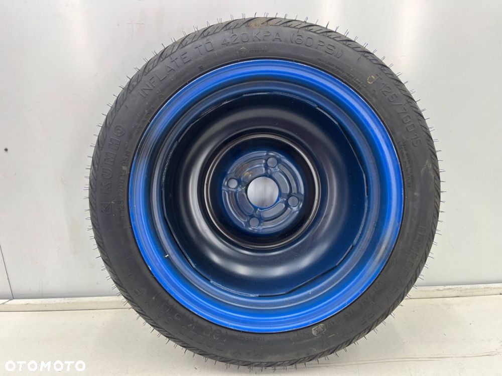 Felga Mitsubishi Colt 6 Z30 04-12r. Forfour 454 4x114,3 3,5x15 et40 Koło zapasowe dojazdowe rezerwa - 13