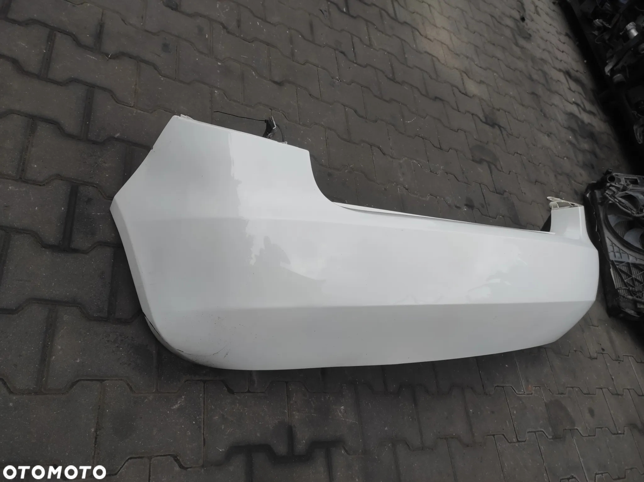 ZDERZAK TYŁ TYLNI SKODA FABIA 2 LIFT HB LF9E 1026 BIAŁY WYSYŁKA !!!!! - 4