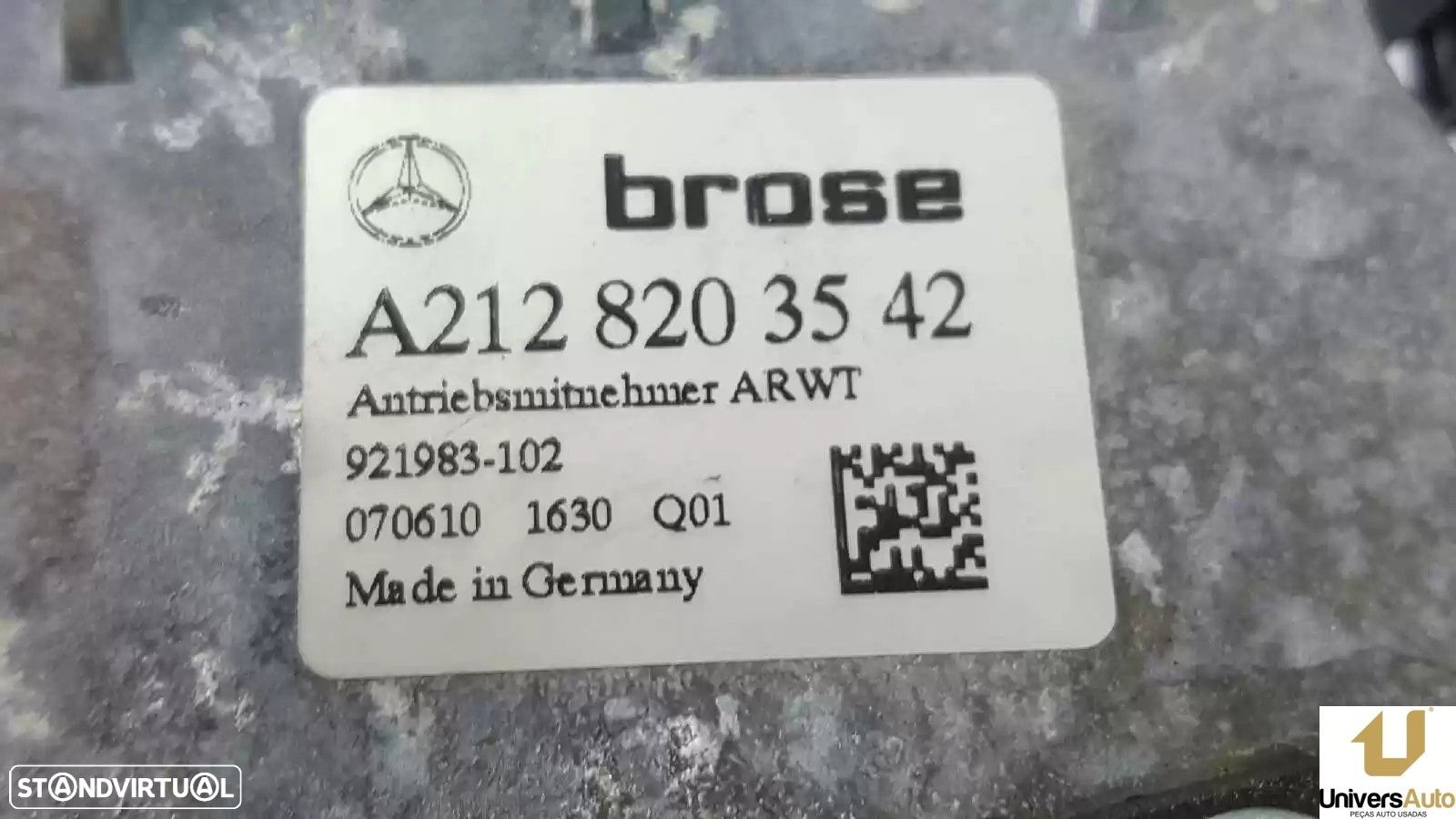 MODULO ELECTRONICO MERCEDES-BENZ CLASSE E T-MODEL 2010 -A2128203542 - 1