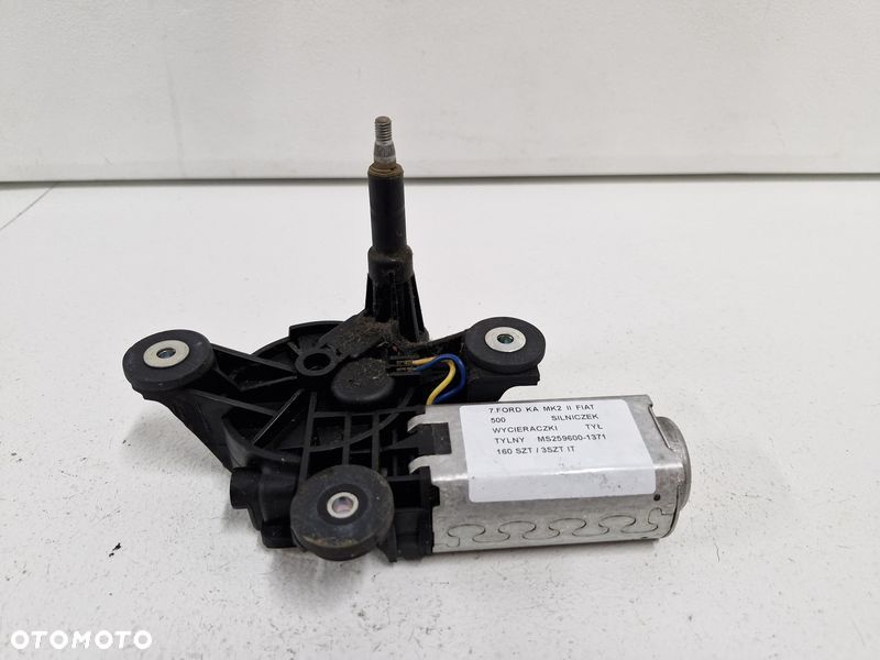 FORD KA MK2 II FIAT 500 SILNICZEK MECHANIZM WYCIERACZKI TYŁ MS259600-1371 - 2