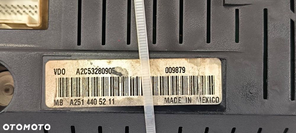 LICZNIK ZEGAR MERCEDES R-KLASA A2C53280905 - 9