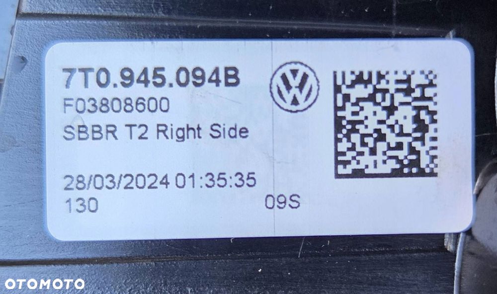 volkswagen multivan transporter t7 tył lampa tylna lampy komplet eu - 8