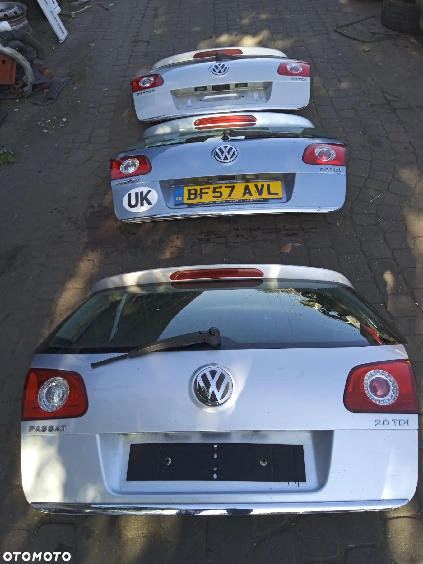 KLAPA TYLNA VW PASSAT B6 KOMBI LA7W (KLAPA + SZYBA) - 1