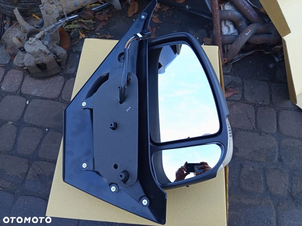 LUSTERKO ELEKTRYCZNE RENAULT MASTER 10-24 MOVANO 10-21 LEWE LUB PRAWE OGRZEWANE Z MIGACZEM 9PIN - 1