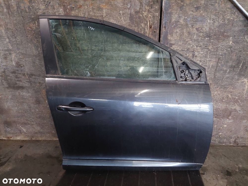 DRZWI KOMPLETNE PRAWY PRZÓD RENAULT MEGANE III 5D TEB66 - 1