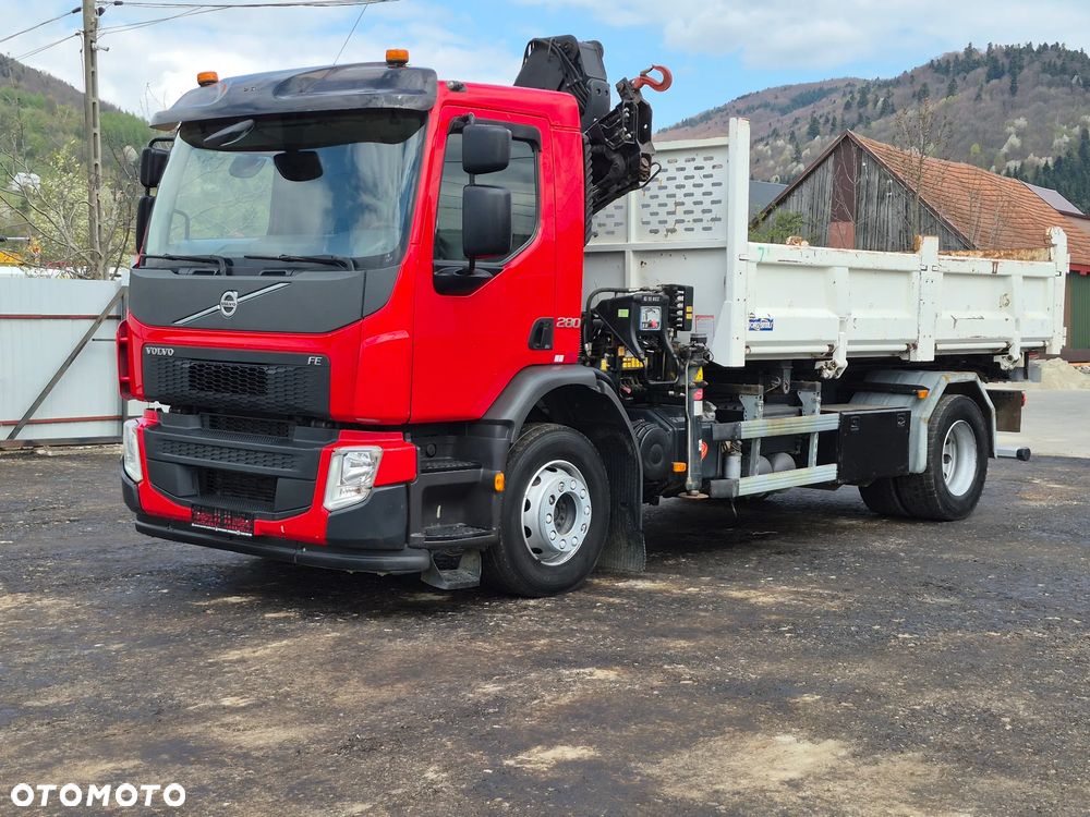 Volvo Volvo FE WYWROTKA / HYDROBURTA / HDS HIAB XS111 HIDUO - 7