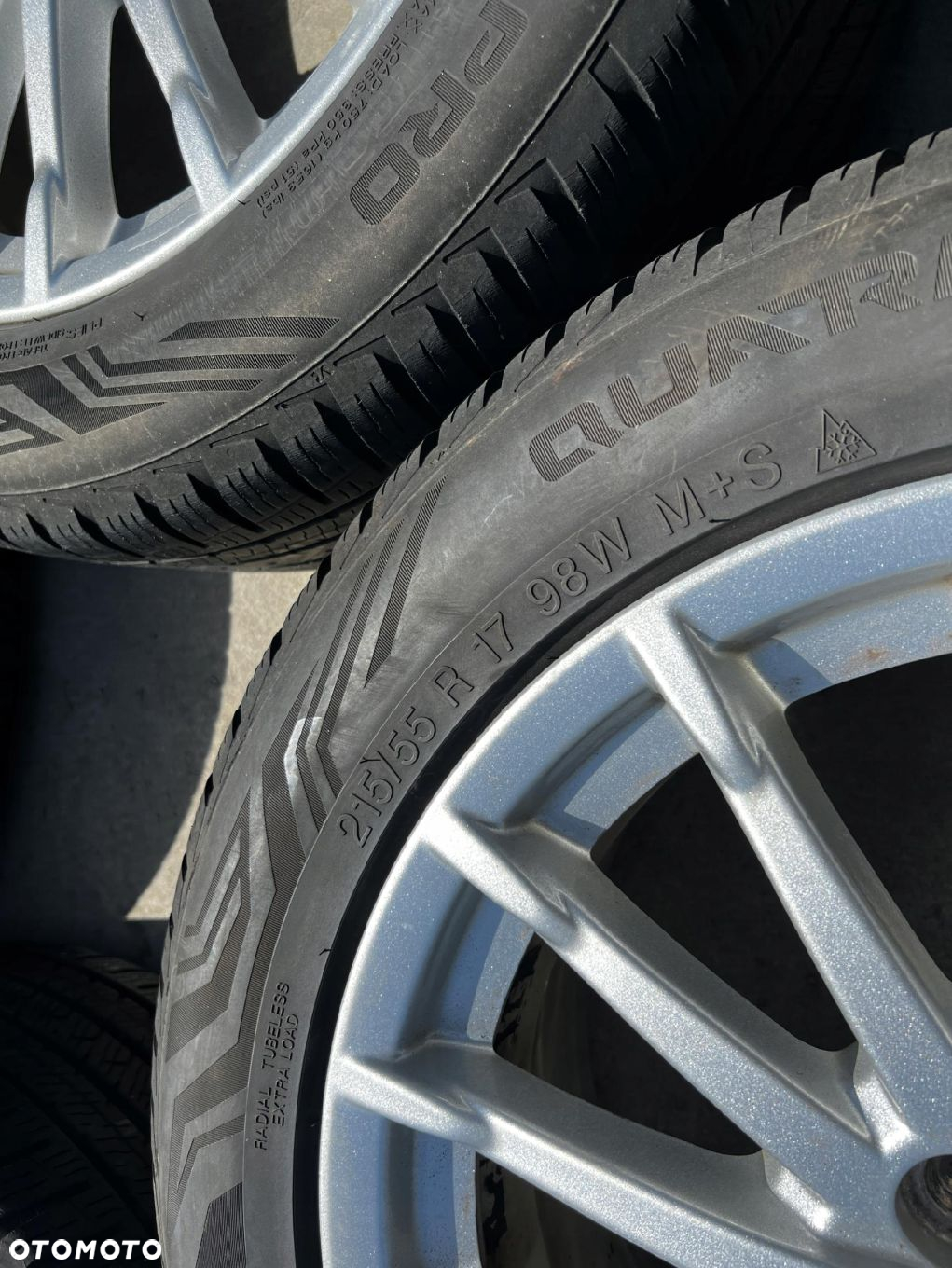 KOŁA FELGI OPONY CAŁOROCZNE FORD FOCUS C-MAX MK2 215/55 R17 - 12