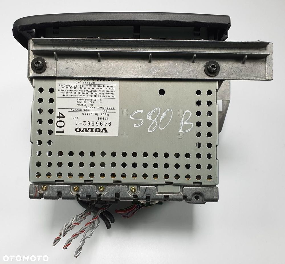 RADIO CD KASETA VOLVO S80 I 9496562 - 5