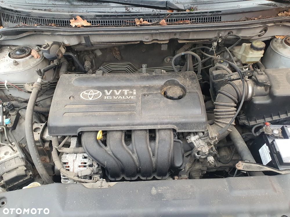 toyota corolla e12 silnik 1.6 16v 3zzfe skrzynia sanki belka przód tył wahacz zacisk - 2