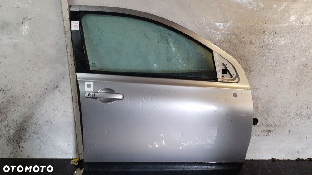 / DRZWI PRZÓD PRZEDNIE PRAWE NISSAN QASHQAI KY0 SREBRNE DO MALOWANIA ! - 1