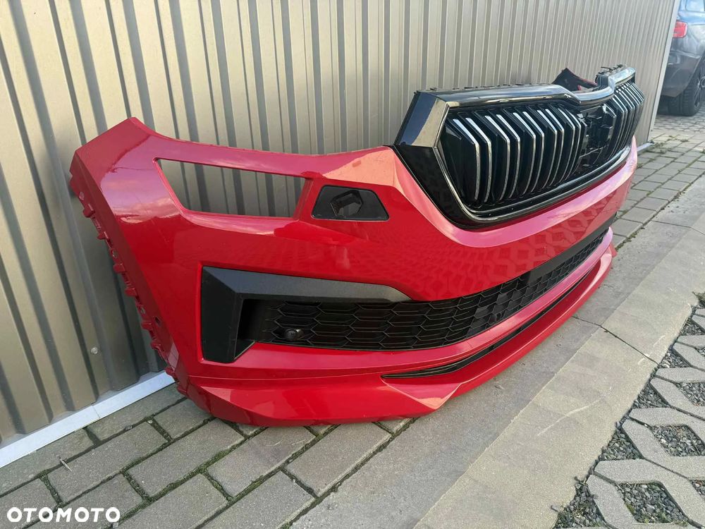 Skoda Kodiaq I Lift Sportline Zderzak Przód Przedni Kompletny 6xPDC Radar Spryskiwacze LF3P K1K1 - 2