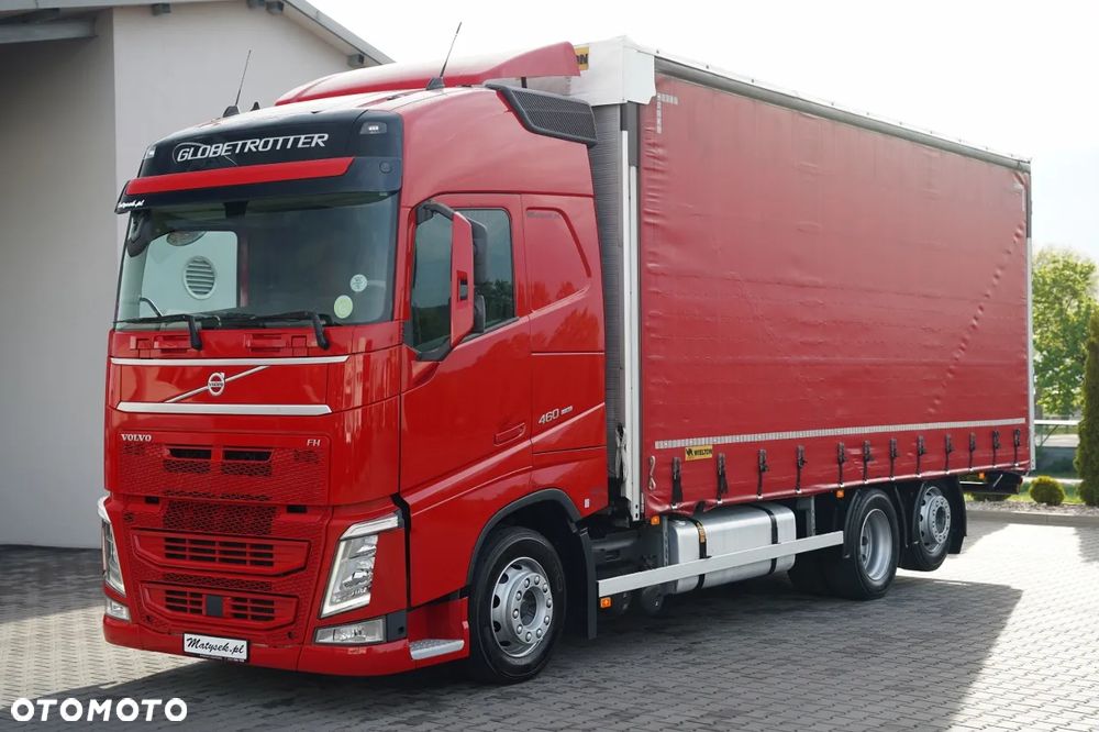 Volvo FH 460 / Firanka 7,4m  / I-SAVE / KLIMA POSTOJOWA / OŚ PODNOSZONA I SKRĘTNA / 2021 ROK / - 2