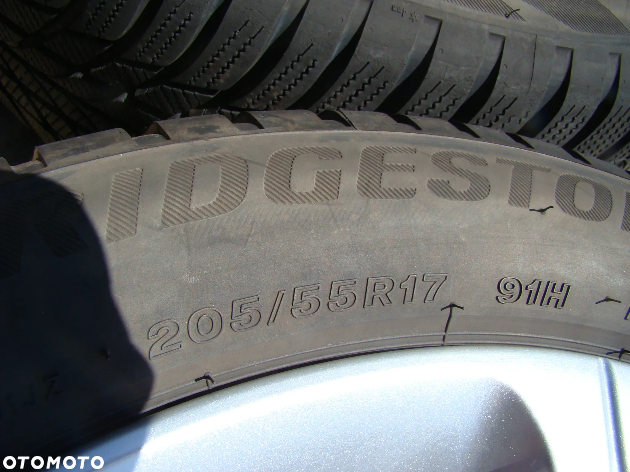 a306 5x112 VW Passat B7 B8 Beetle Jetta Touran Caddy 6,5jx17 zima 205/55 - 7