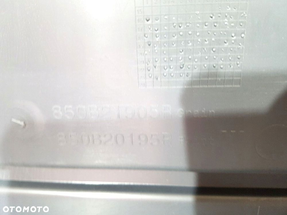 RENAULT CLIO IV 4 LIFT HB DYFUZOR DOKŁADKA ZDERZAKA TYŁ TYLNEGO ORYGINAŁ - 4