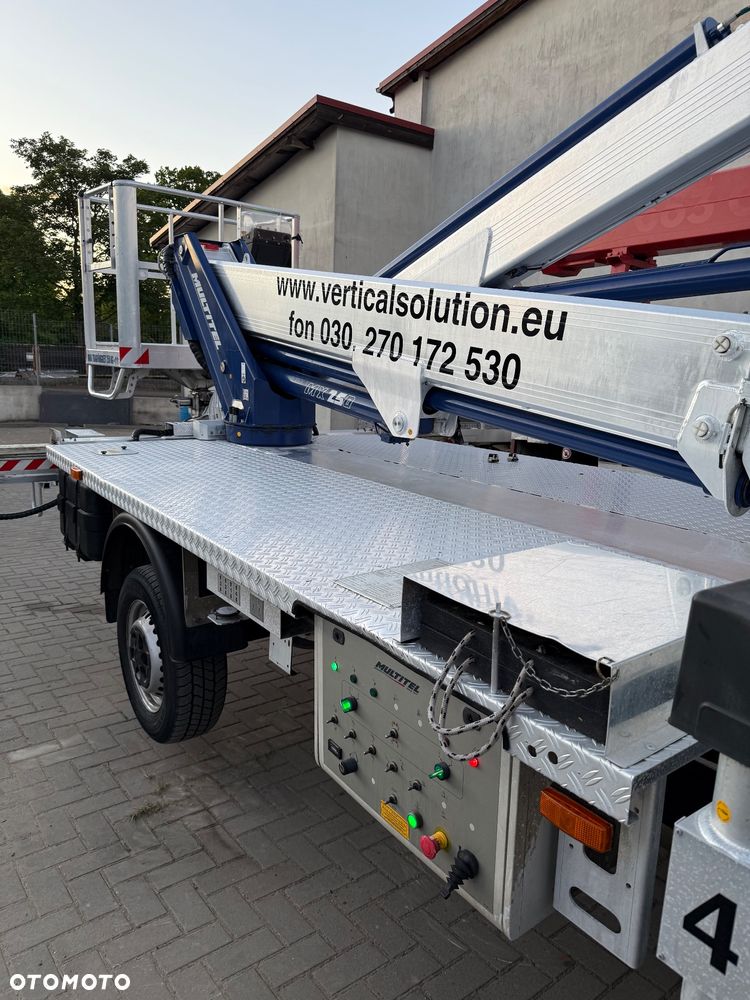 Iveco Podnośnik Koszowy Zwyżka 25 Metrów 12 w Bok! Multitel MX250 UDT!! 14tys Km 1200Mth! Jak Wumag Ruthamnn Gsr - 26