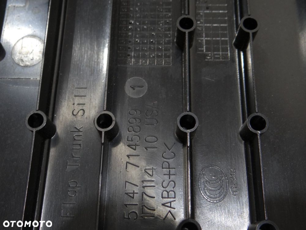 OSŁONA PROGU BAGAŻNIKA BURTY BMW X5 E70 7145899 - 8