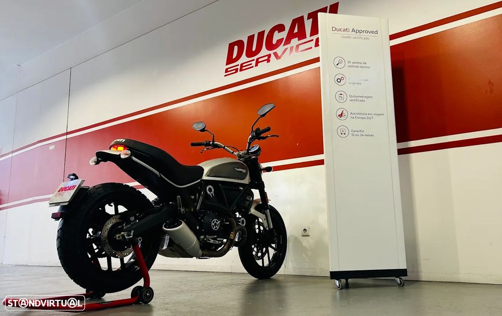 Ducati Scrambler ICON 800 SILVER ICE - 8