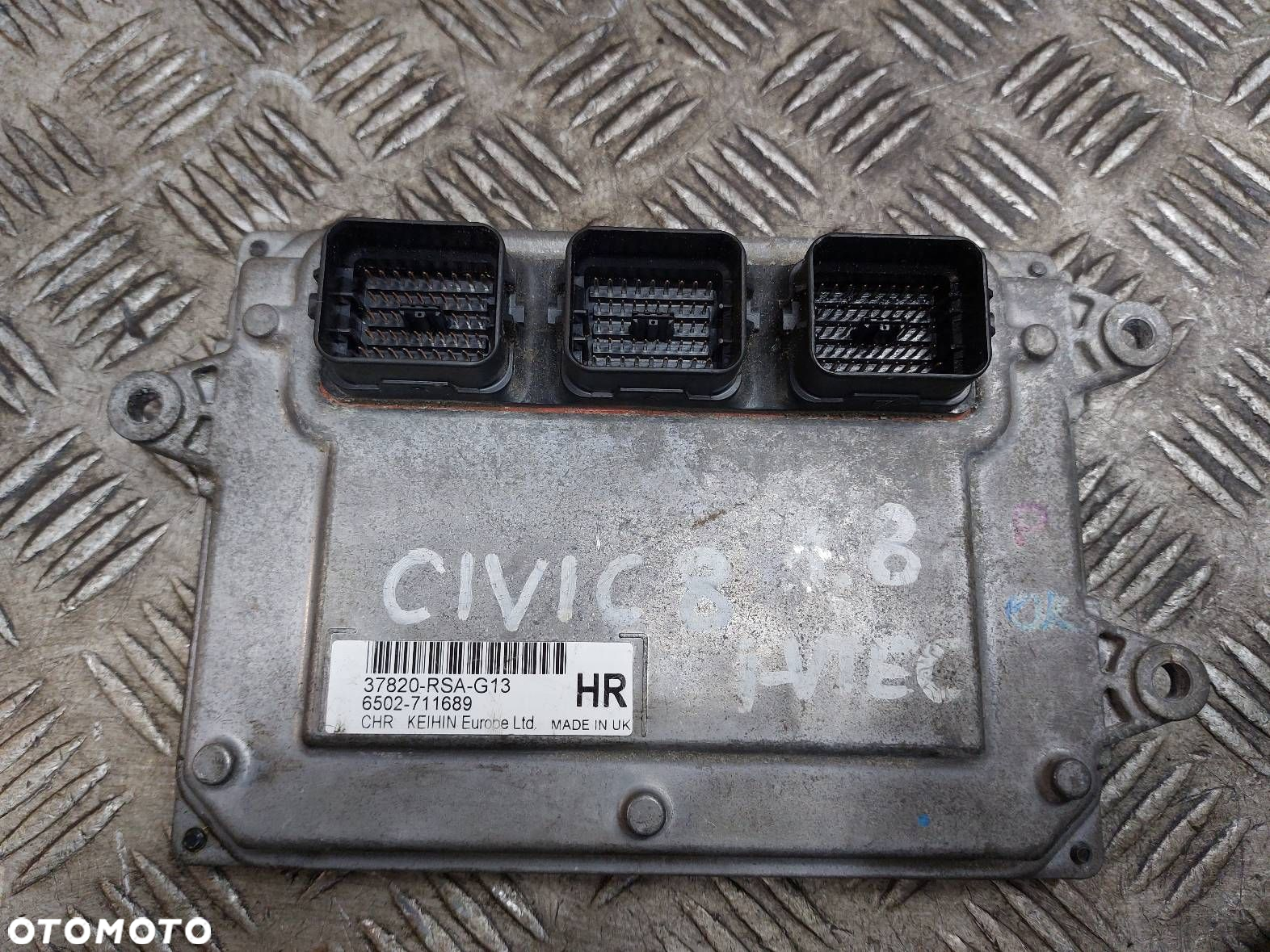 ZESTAW STARTOWY IMMO HONDA CIVIC VIII UFO 1.8 16V 37820-RSA-G13 - 2