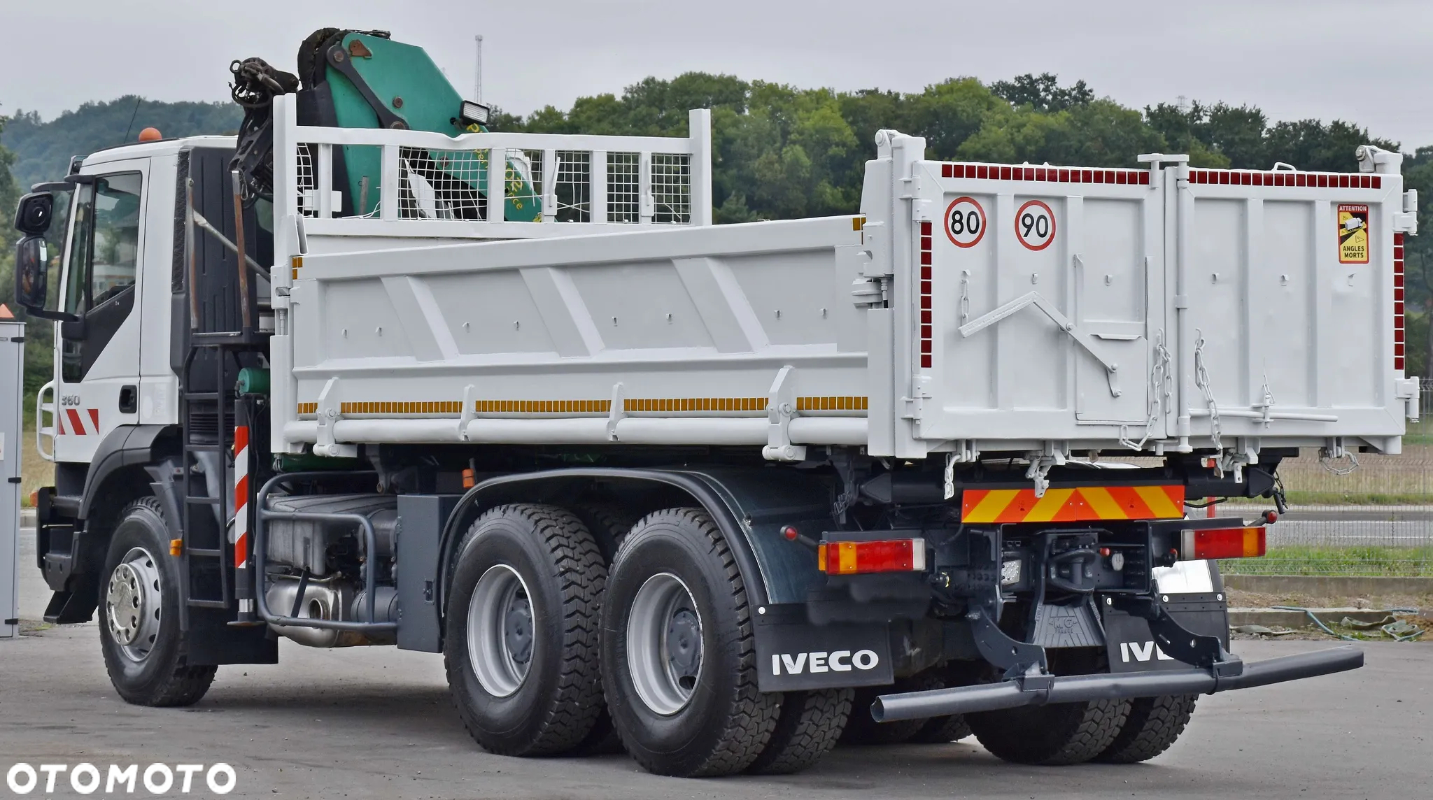 Iveco TRAKKER 360 * WYWROTKA 5,20m + BORDMATIC * PK 16502 + PILOT / 6x4 - 9