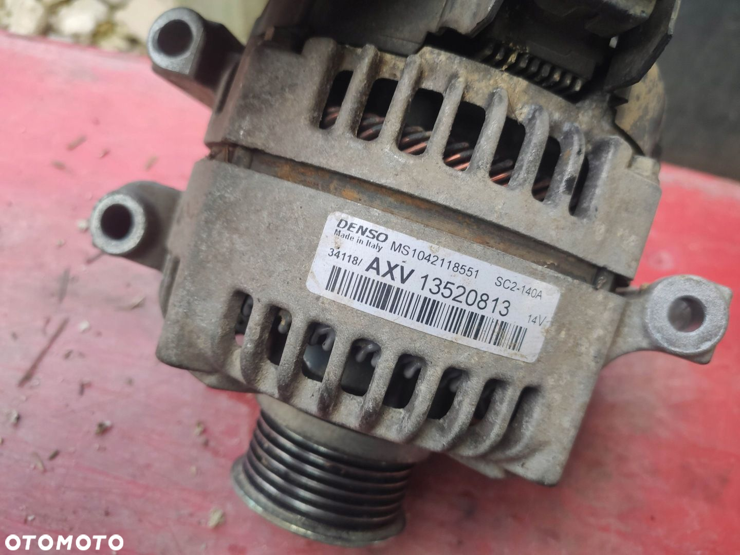 FF ALTERNATOR OPEL ASTRA K V 5 ZAFIRA MOKKA 15- 1.6 CDTI 13520813 - 3