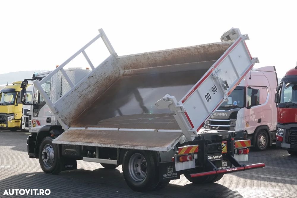 Iveco EUROCARGO 16. 280 / BASCULANTE / HIDROBOARD / BORDMATIC / EURO 6 / CAPACITATE DE INCARCARE: 8300 KG - 6