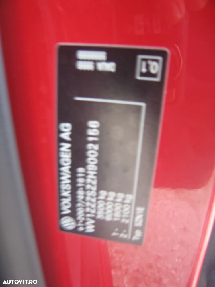 Volkswagen CRAFTER   7 LOC. PLATFORMA MIXTA , cu PRELATA ,AC. EURO VI. - 6