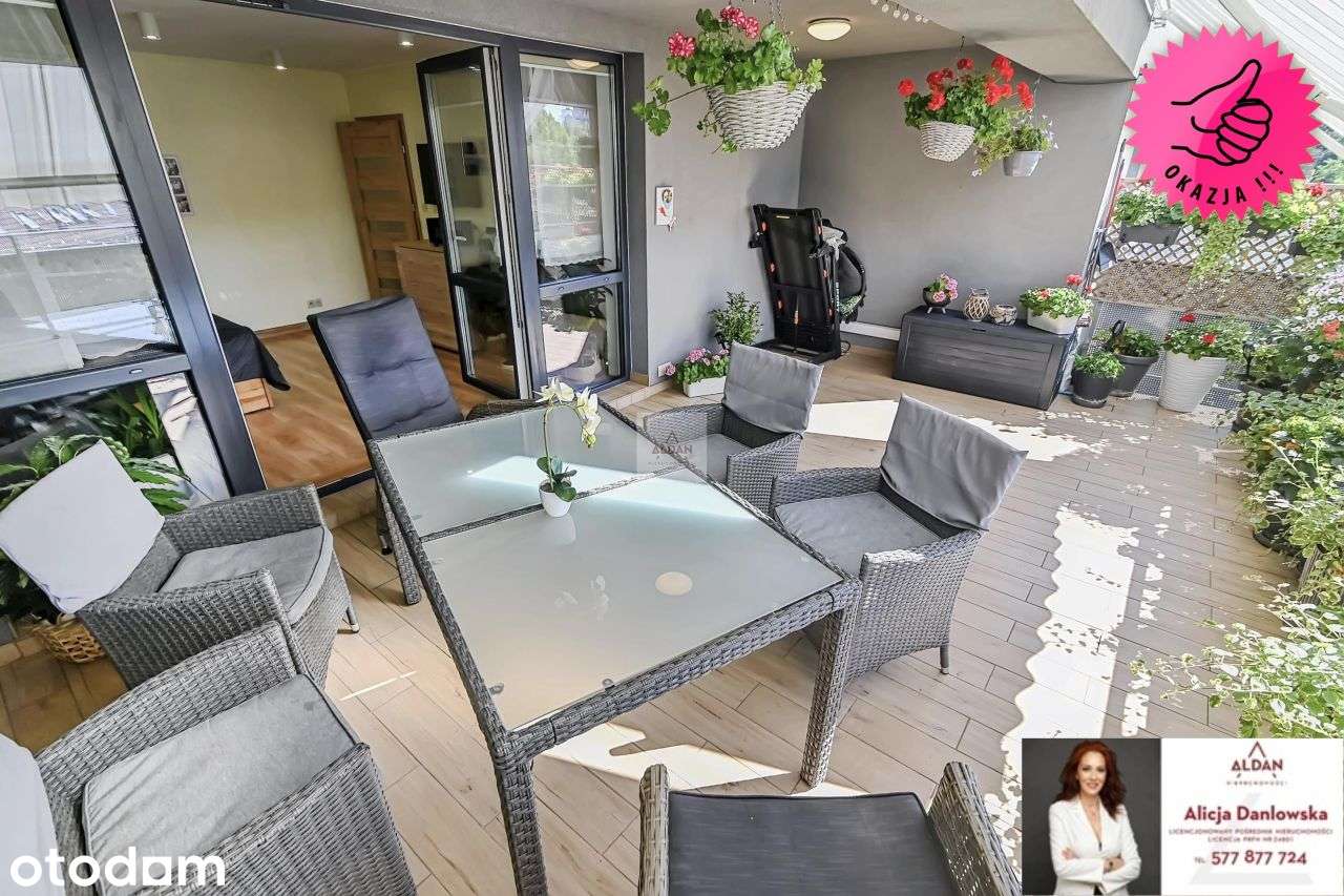 Komfortowy Apartament z przestronnym tarasem +gara