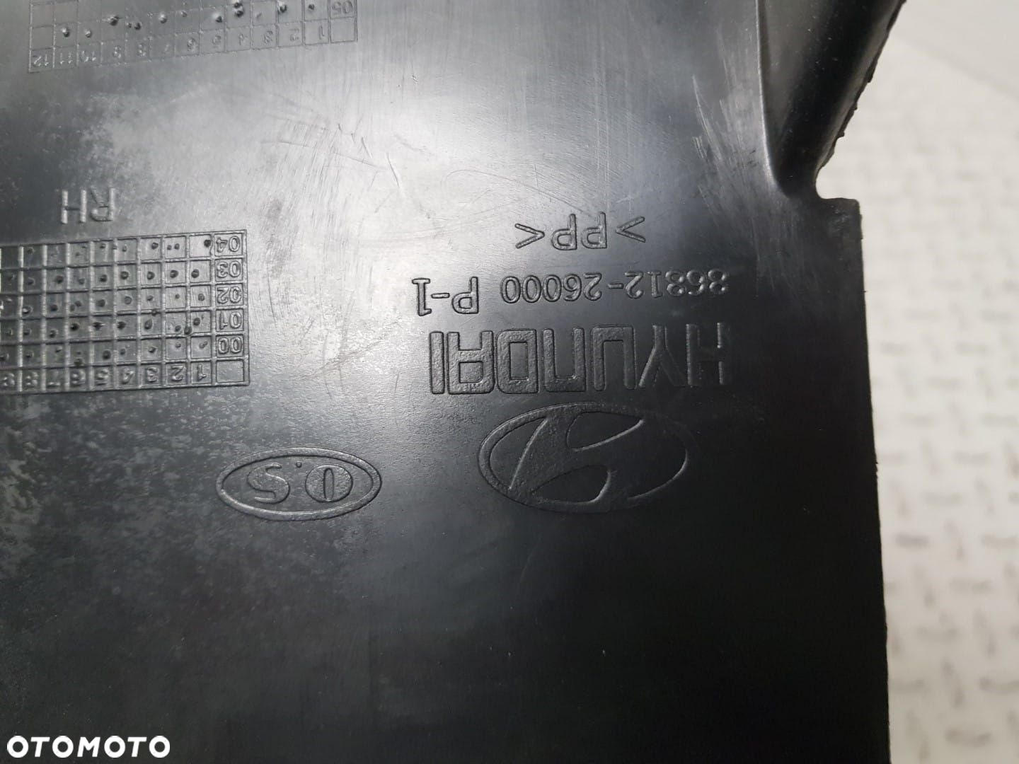 ORYGINALNE FABRYCZNIE NOWE PRAWE PRZEDNIE NADKOLE HYUNDAI SANTA FE I 1 00-06 8681226000 PRAWA PRZÓD - 4
