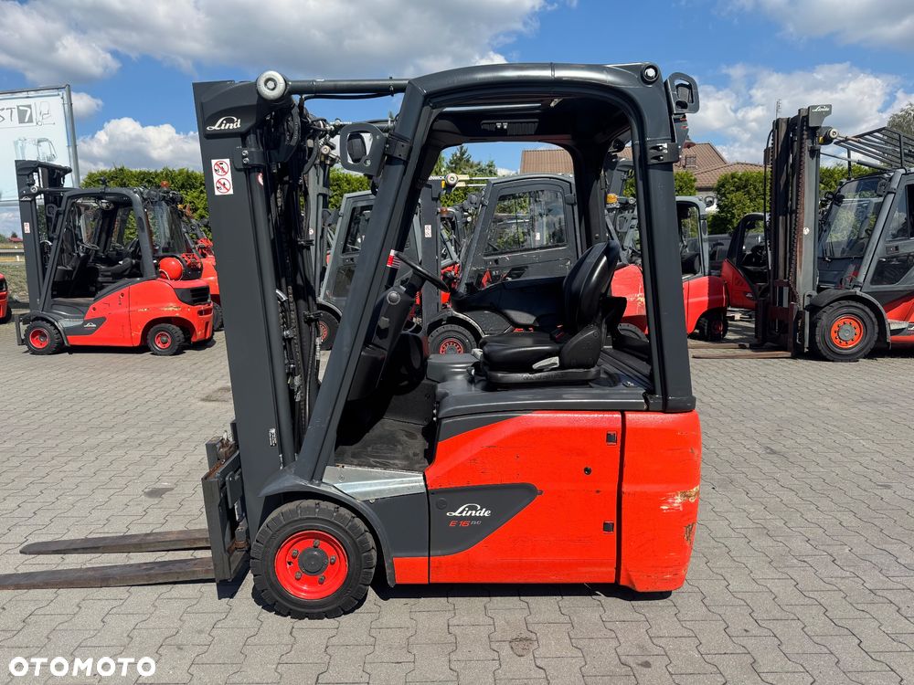 Linde Linde E16 Evo tylko 1360 mth 2020 triplex wolny skok h20 h18 toyot