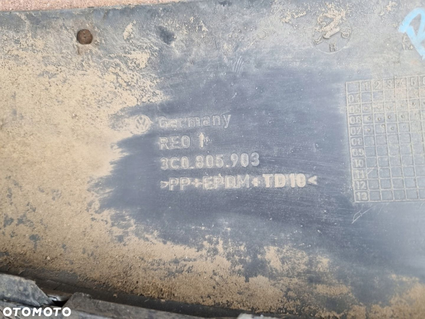 vw passat b6 3c0 04- 10 zderzak przód oryginał - 4