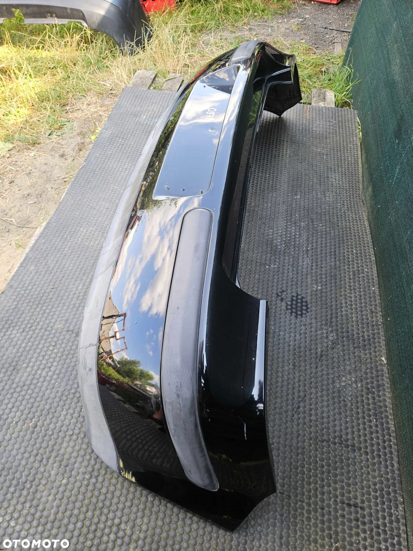 Zderzak Tył Tylny Czarny Podswietlanie Tablicy Lampki Spojler VW Golf IV 4 - 8