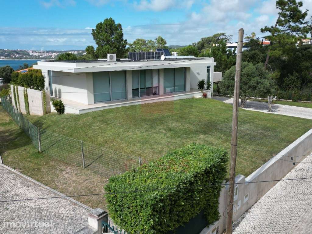 Vivenda Moderna com Piscina e Vista Lagoa - Grande imagem: 3/60