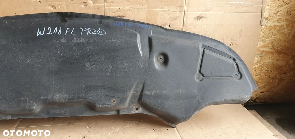 Osłona płyta pod zderzak przód Mercedes W211 Lift A2115204523 - 4
