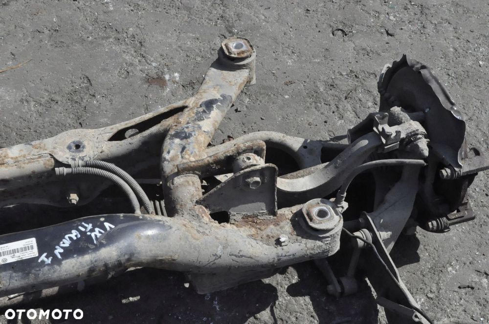 VOLKSWAGEN TIGUAN I ZAWIESZENIE BELKA TYŁ 4X4 - 5
